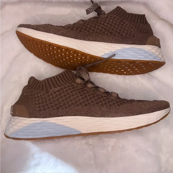 NOBULL Men’s Espresso Knit Runner Sneakers Size 12.5 - Picture 8 of 13